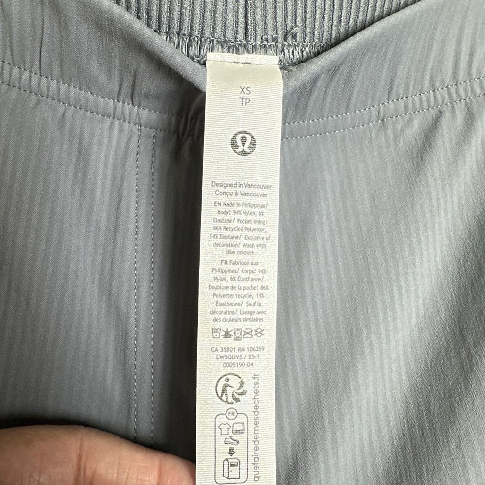Lululemon Dance Studio Slim Fit High Rise Flared Pants XS Soggy Solar Grey NWT - Picture 15 of 15